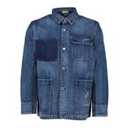 Denim jas Herfst-Winter 2024 Mannen collectie Dior , Blue , Heren