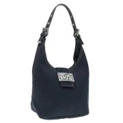 Pre-owned Canvas fendi-bags Fendi Vintage , Blue , Dames