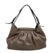 Pre-owned Leather fendi-bags Fendi Vintage , Brown , Dames