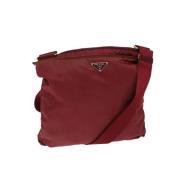 Pre-owned Nylon prada-bags Prada Vintage , Red , Dames