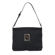 Pre-owned Canvas fendi-bags Fendi Vintage , Black , Dames