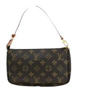 Pre-owned Canvas louis-vuitton-bags Louis Vuitton Vintage , Brown , Da...