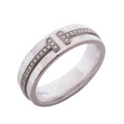 Pre-owned White Gold rings Tiffany & Co. Pre-owned , Gray , Dames