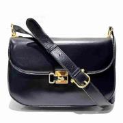 Pre-owned Leather handbags Celine Vintage , Black , Dames