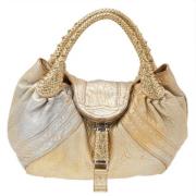 Pre-owned Leather fendi-bags Fendi Vintage , Yellow , Dames