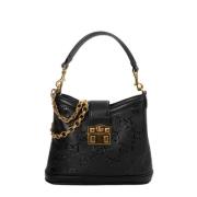 Pre-owned Leather gucci-bags Gucci Vintage , Black , Dames