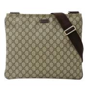 Pre-owned Canvas gucci-bags Gucci Vintage , Beige , Dames