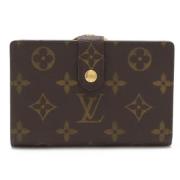 Pre-owned Canvas wallets Louis Vuitton Vintage , Brown , Dames