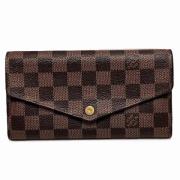 Pre-owned Canvas wallets Louis Vuitton Vintage , Brown , Dames