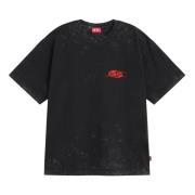 Vintage Logo T-shirt Diesel , Black , Heren