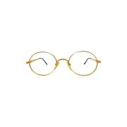 Vintage Agra Goud Bril Persol , Yellow , Unisex