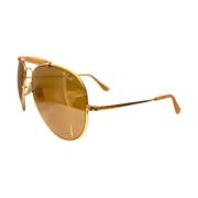 Gouden Bruine Jubileum Zonnebril Ray-Ban , Yellow , Unisex