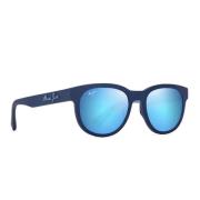 Gepolariseerde blauwe spiegelende zonnebril Maoli Maui Jim , Blue , Un...