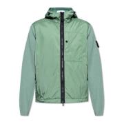 Jas gemaakt van gecombineerde materialen Stone Island , Green , Heren