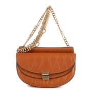 Pre-owned Leather handbags Chloé Pre-owned , Brown , Dames