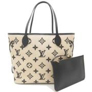 Pre-owned Canvas shoulder-bags Louis Vuitton Vintage , Beige , Dames