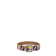 Pre-owned Leather belts Fendi Vintage , Multicolor , Dames