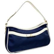 Pre-owned Leather handbags Salvatore Ferragamo Pre-owned , Blue , Dame...