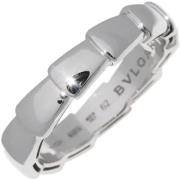 Pre-owned Metal rings Bvlgari Vintage , Gray , Dames