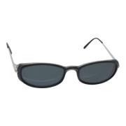 Pre-owned Plastic sunglasses Cartier Vintage , Black , Dames