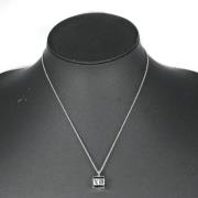 Pre-owned Metal necklaces Tiffany & Co. Pre-owned , Gray , Dames