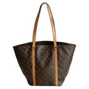 Pre-owned Canvas louis-vuitton-bags Louis Vuitton Vintage , Brown , Da...