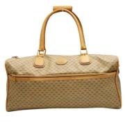 Pre-owned Canvas gucci-bags Gucci Vintage , Beige , Unisex