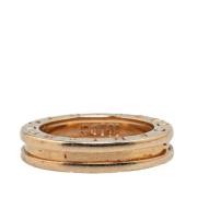 Pre-owned Metal rings Bvlgari Vintage , Yellow , Dames