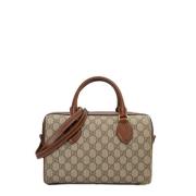 Pre-owned Canvas gucci-bags Gucci Vintage , Brown , Dames