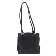 Pre-owned Leather prada-bags Prada Vintage , Black , Dames