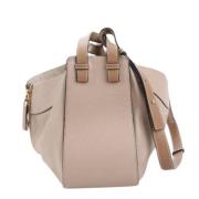 Pre-owned Leather handbags Loewe Pre-owned , Beige , Dames