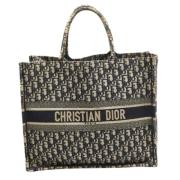 Pre-owned Canvas dior-bags Dior Vintage , Blue , Dames