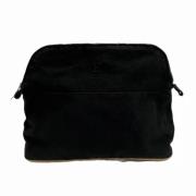 Pre-owned Canvas handbags Hermès Vintage , Black , Dames