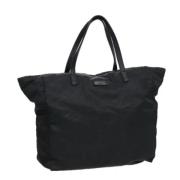 Pre-owned Nylon totes Gucci Vintage , Black , Dames