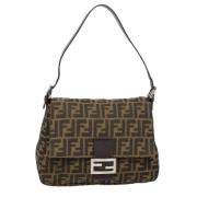 Pre-owned Canvas fendi-bags Fendi Vintage , Brown , Dames