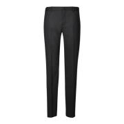 Zwarte elegante broek voor mannen PT Torino , Black , Heren