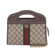 Pre-owned Leather gucci-bags Gucci Vintage , Multicolor , Dames