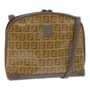 Pre-owned Canvas fendi-bags Fendi Vintage , Brown , Dames