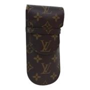 Pre-owned Canvas wallets Louis Vuitton Vintage , Brown , Dames