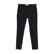 Moderne Slim-Fit Broek voor Mannen Briglia , Black , Heren