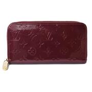 Pre-owned Leather wallets Louis Vuitton Vintage , Red , Dames