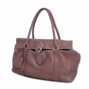 Pre-owned Leather fendi-bags Fendi Vintage , Purple , Dames