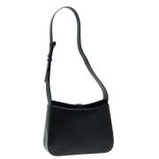 Pre-owned Leather shoulder-bags Salvatore Ferragamo Pre-owned , Black ...