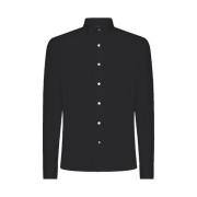 Zwarte Oxford Open Shirt RRD , Black , Heren