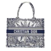 Pre-owned Canvas dior-bags Dior Vintage , Blue , Dames