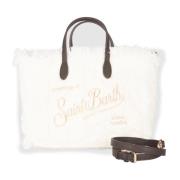 Winter Tote Tas - Wit MC2 Saint Barth , White , Dames