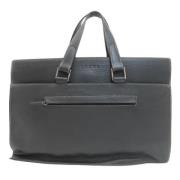 Pre-owned Leather handbags Loewe Pre-owned , Black , Dames