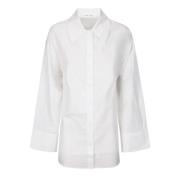 Stijlvolle Sacata Shirt voor Mannen Samsøe Samsøe , White , Dames