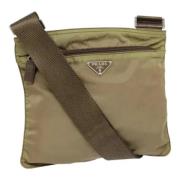 Pre-owned Nylon prada-bags Prada Vintage , Brown , Dames