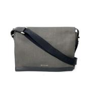 Pre-owned Canvas shoulder-bags Bvlgari Vintage , Gray , Dames